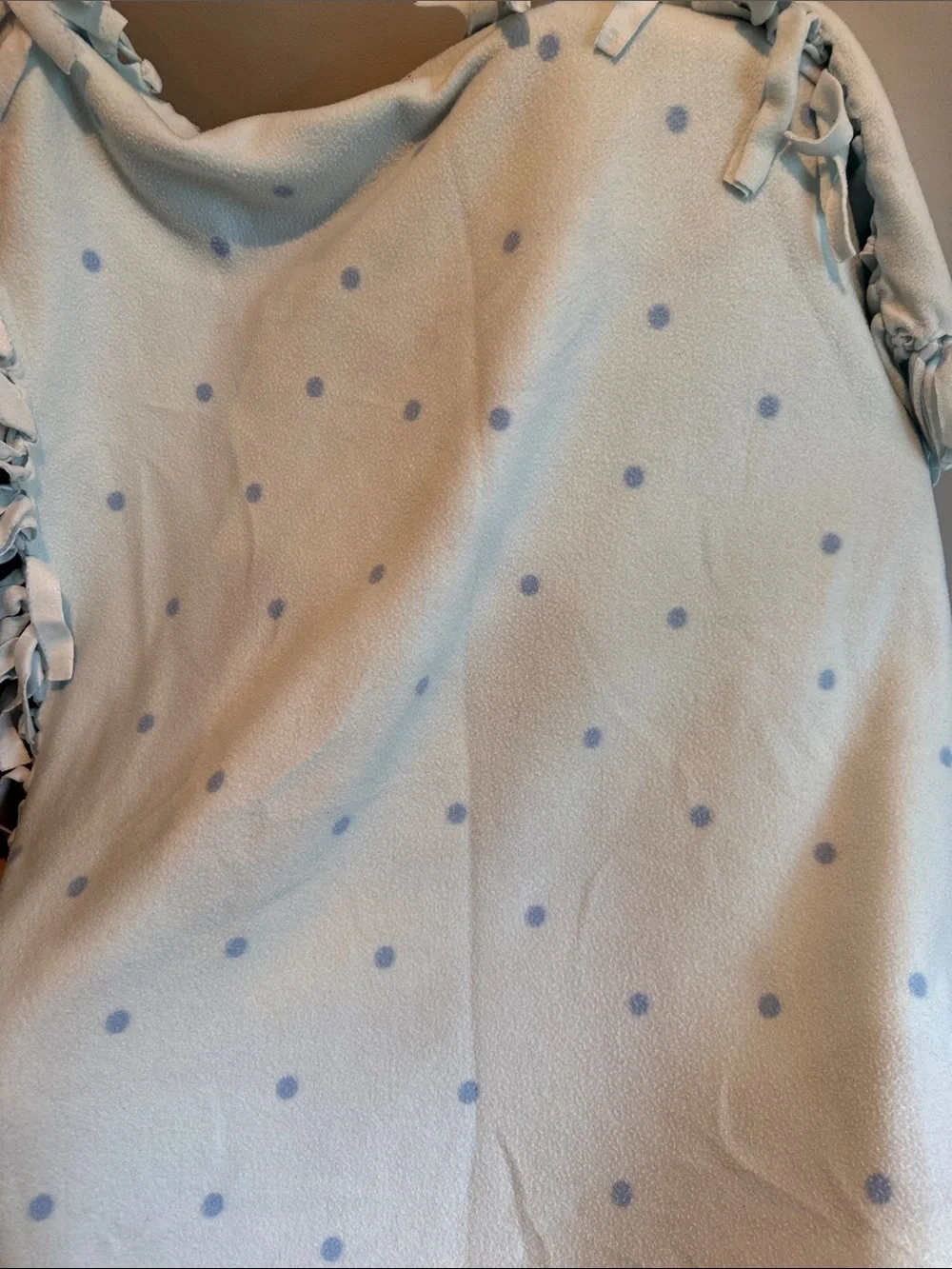 Preloved Bluey fleece no see blanket